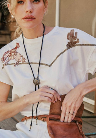 Ivory Bandera Top