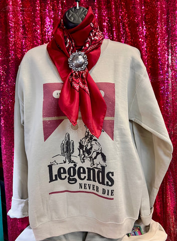 Legends Never Die Sweatshirt