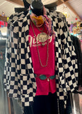 Checked Blazer