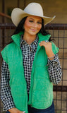 Green Mineral Wash Vest