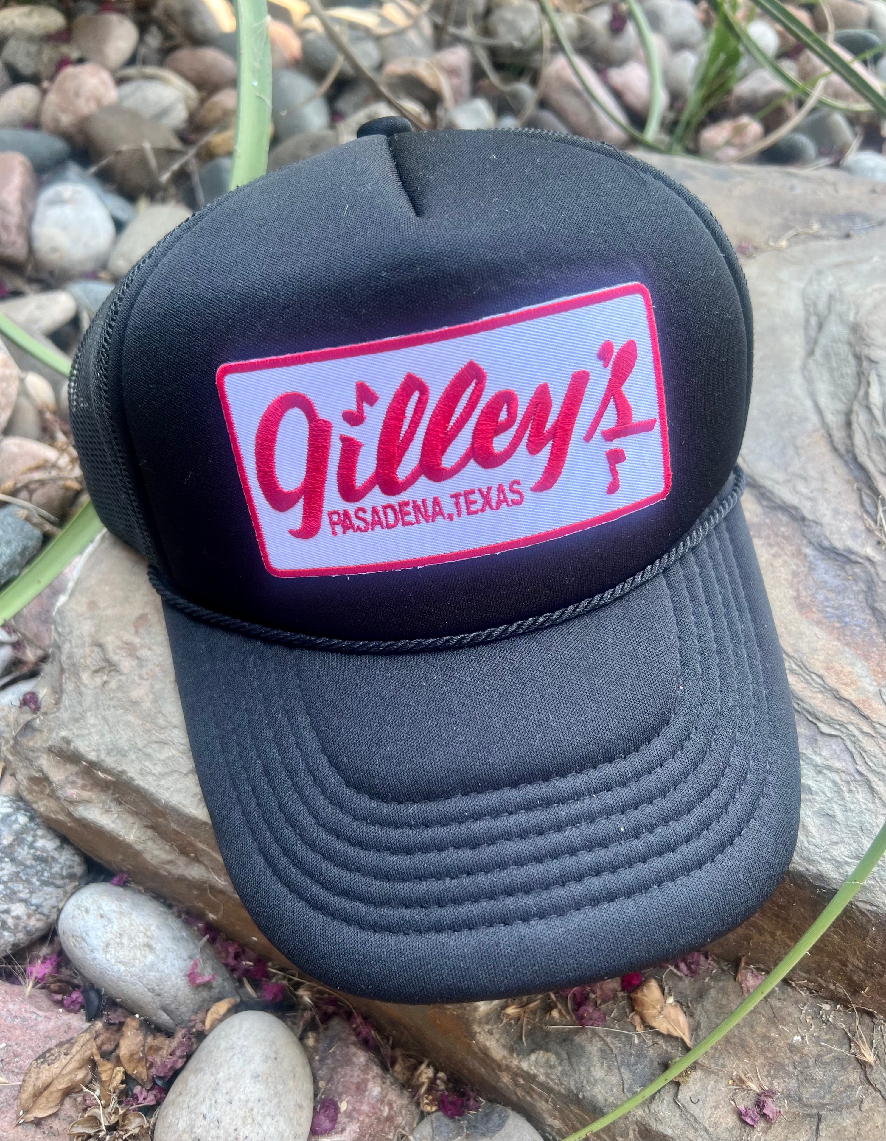 Black &amp; Red Gilley’s Cap