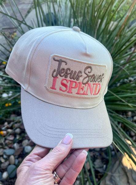 Jesus Saves I Spend Cap