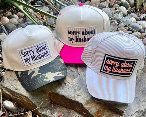 Sorry About my Husband Cap