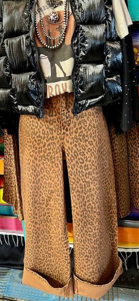 Daze Denim Leopard Jeans