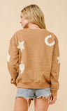 Patched Sweatshirt