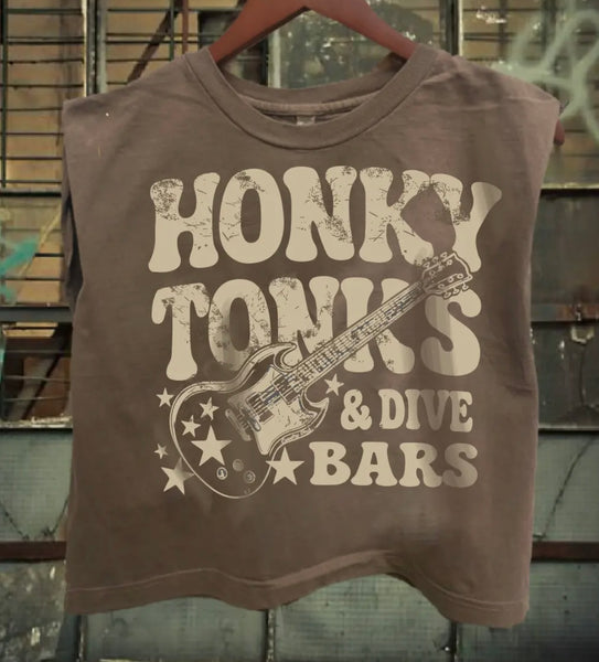 Honky Tonks & Dive Bars Muscle Tank