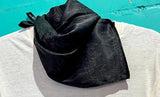 Black Boot Stitch Wild Rag
