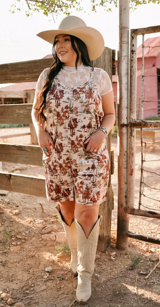 Cowboy Romper