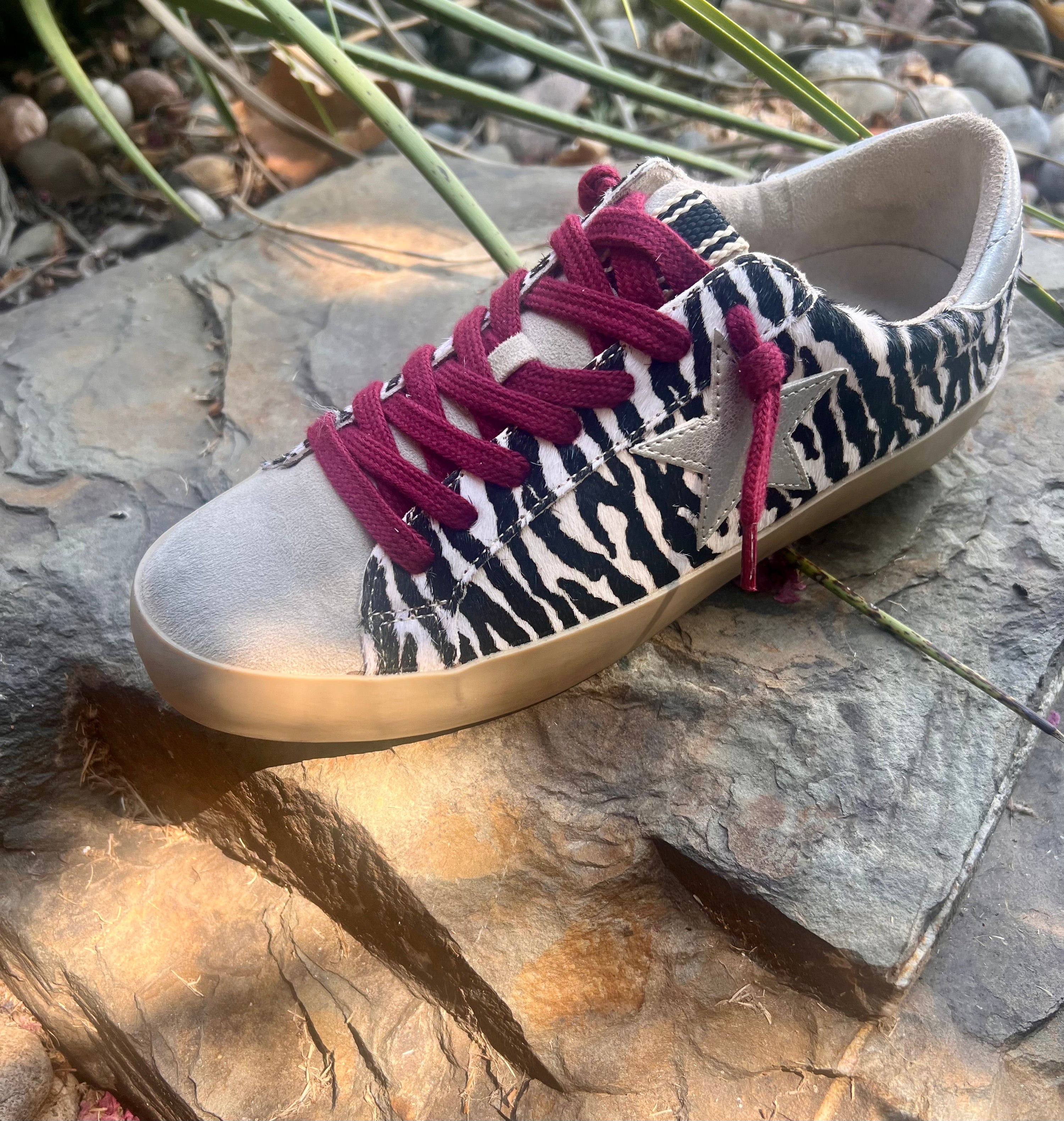 ShuShop Zebra Hide Shoes