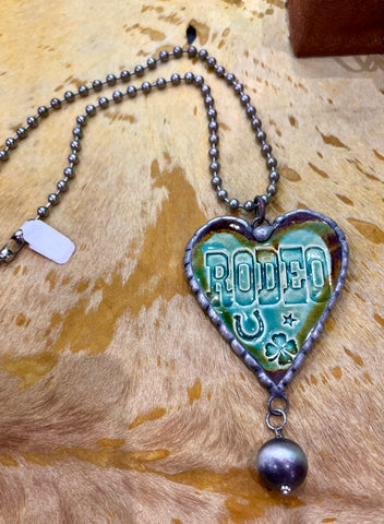 Rodeo Heart Necklace