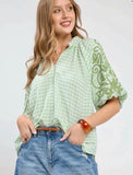 The Gretchen Gingham Top