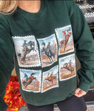 Rodeo Postage Sweatshirt