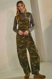 Camo Denim Overalls