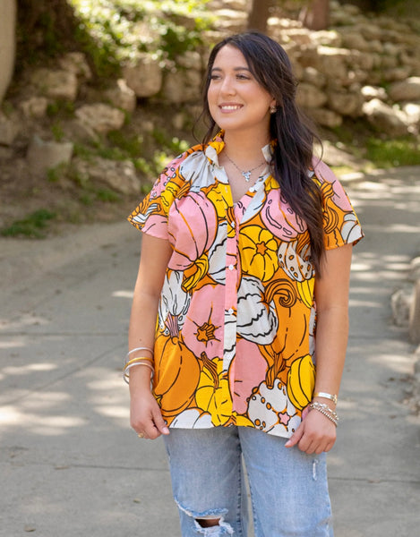 Pumpkin Patch Top