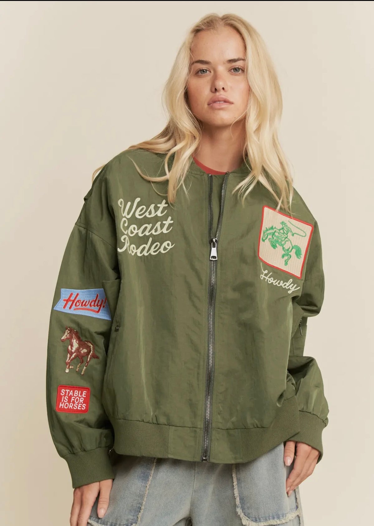 West Coast Rodeo Bomber Jacket