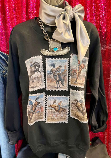 Rodeo Stamp Sweatshirt