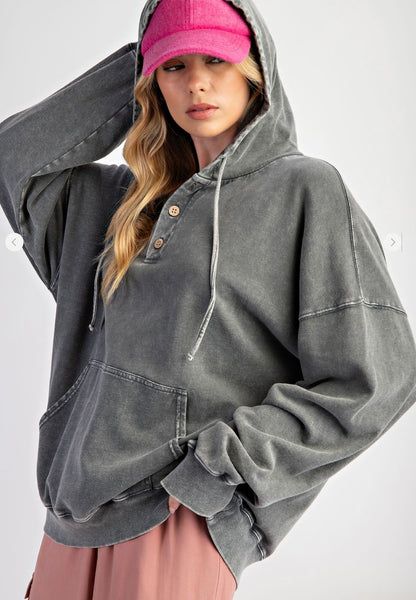 Peace Patch Hooded Top