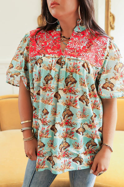 The Reece Buckin Horse Top