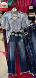 The Diane Denim Top