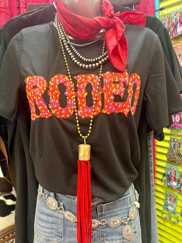 Rodeo Embroidery Tee