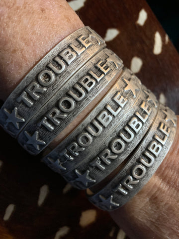 Trouble Bangle Bracelet