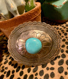 Oval Turquoise Buckle