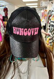 Black Sparkle Hungover Cap