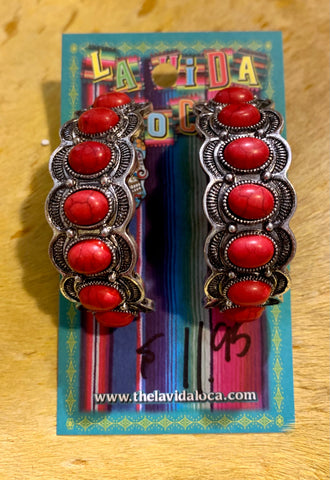 Rockin’ Red Hoops