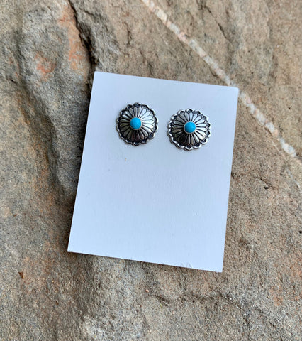 Petite Concho Earrings