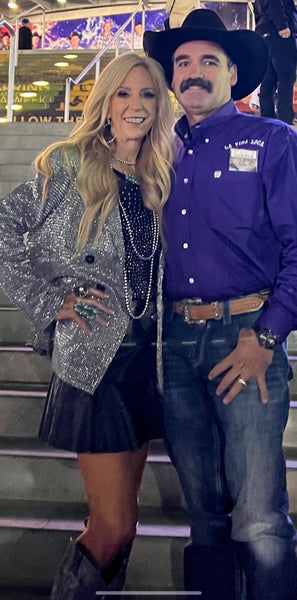 Silver Sparkle Blazer