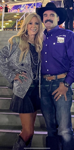 Silver Sparkle Blazer