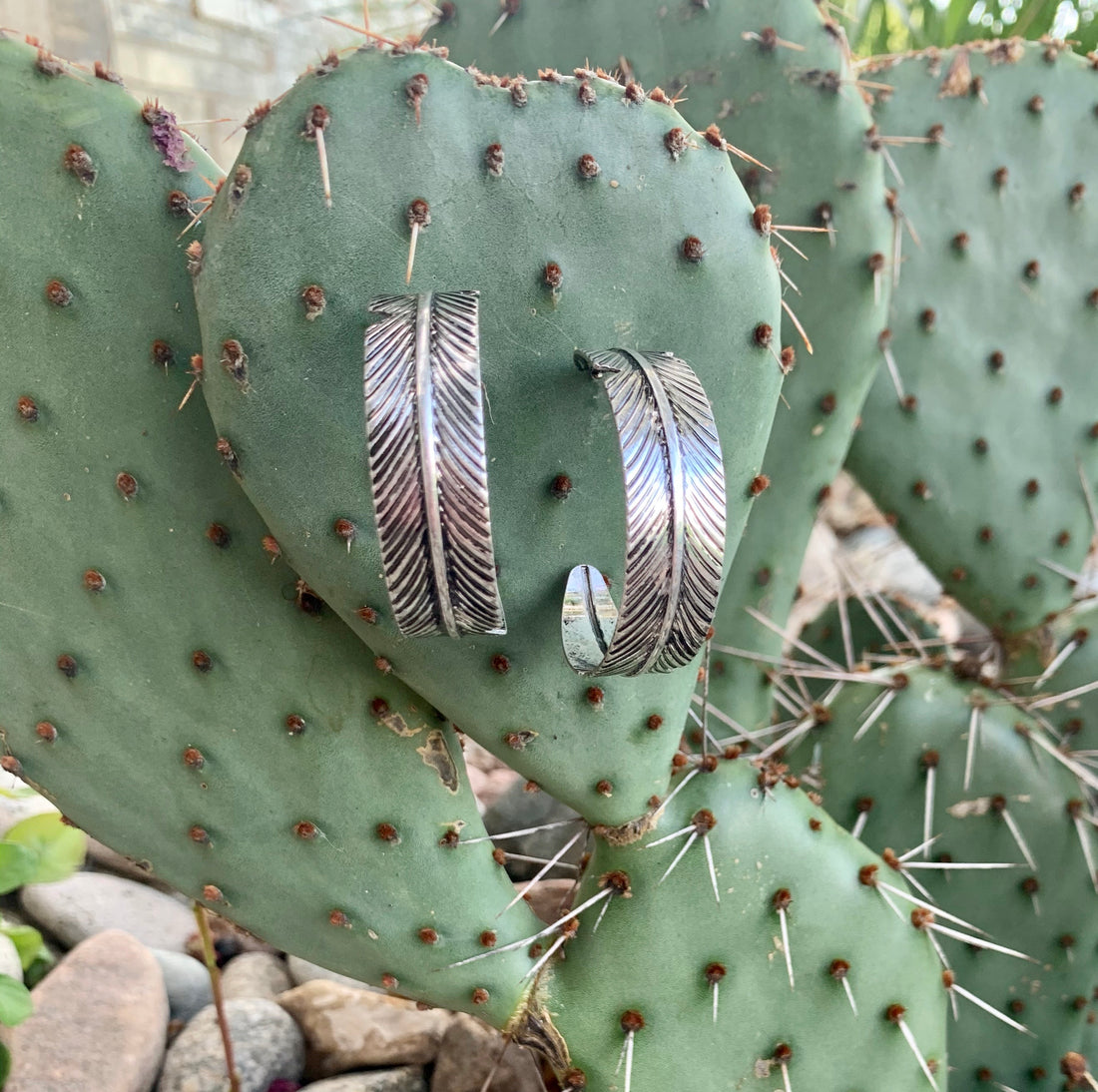 Feather Hoops