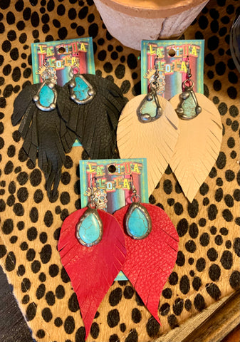 The Desperado Feather Earring