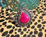 Pasha Pink Cuff Bracelet